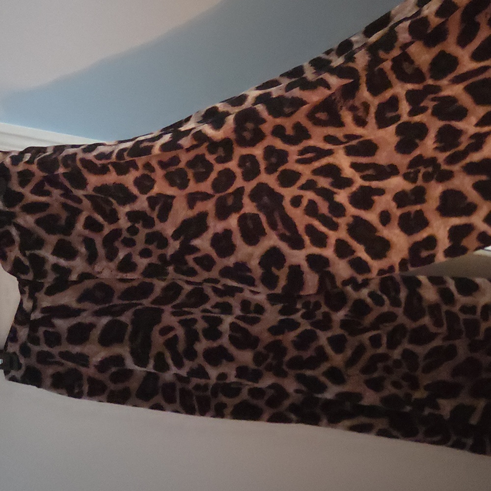 Leopard Print Women's Pallazo Pants